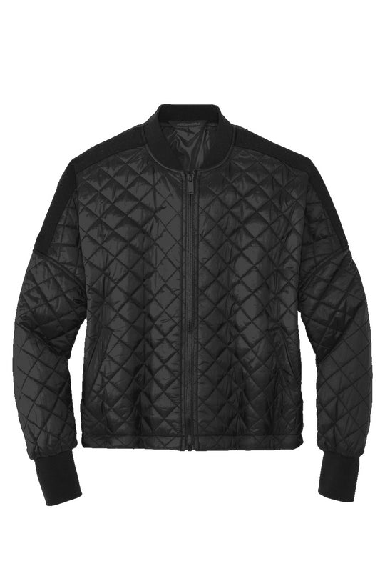 Womens Boxy Quilted Jacket