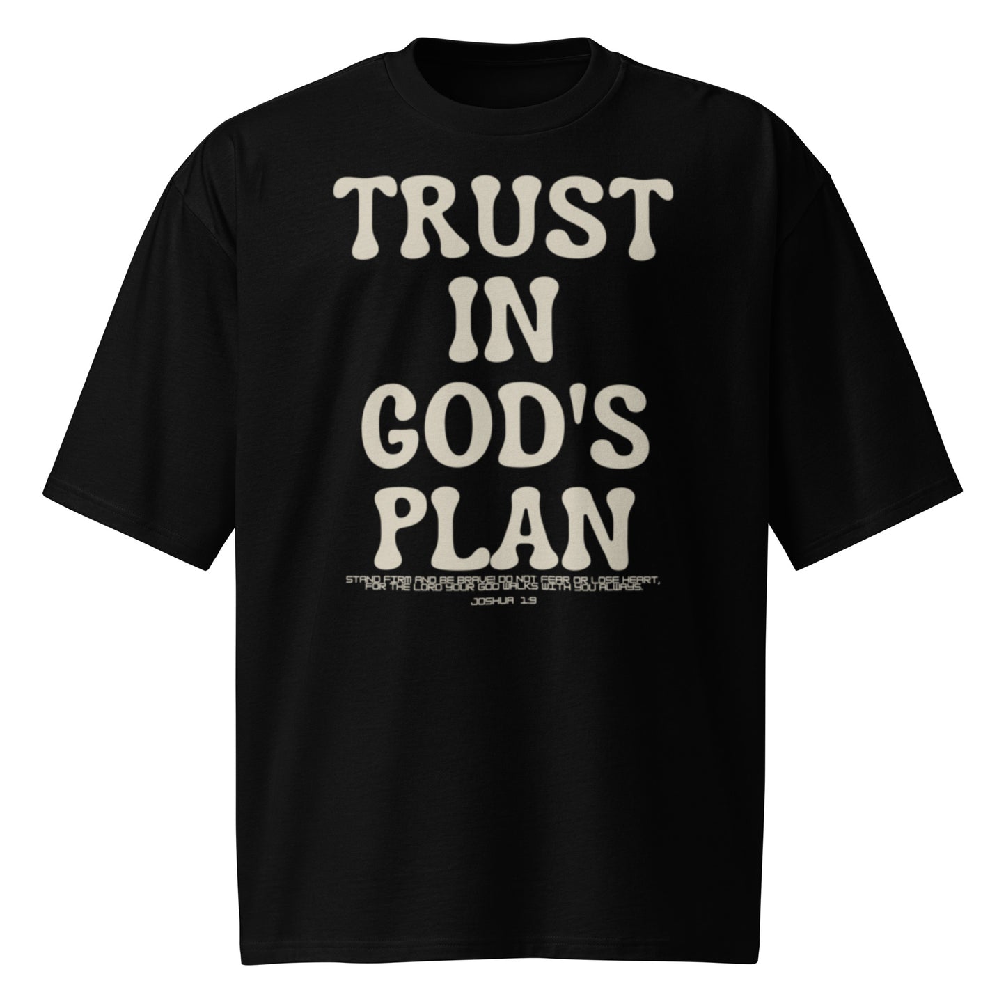 GOD’S PLAN Oversized heavyweight t-shirt