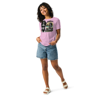 Island Girl T-Shirt Heather Prism Lilac